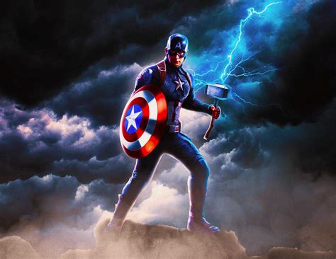 Captain America Hd Desktop Wallpaper