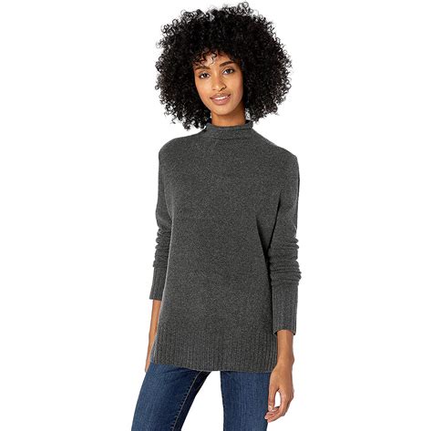 This Sweater Demonstrates The Stylish Power Of A Mock Neckline