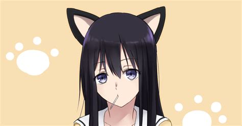A Silent Voice Naoka Ueno Cat Ears 植野直花 Pixiv