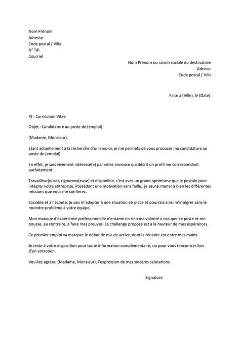 Lettre D Accompagnement Cv Exemple Financial Report Hot Sex Picture