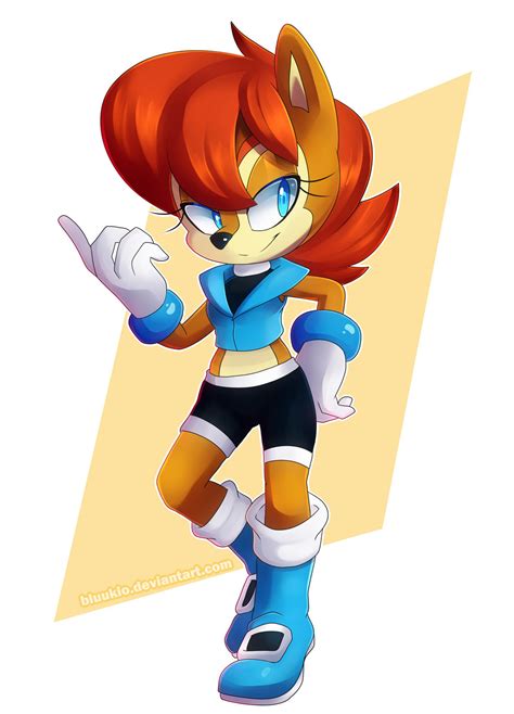 Princess Sally Acorn By Jamoart Sally Acorn Anthro Furry Sonic Fan Images And Photos Finder