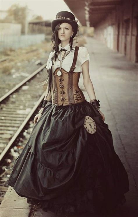 Steampunk Ideas For Women Adult Steampunk Victorian Lady Woman Costume