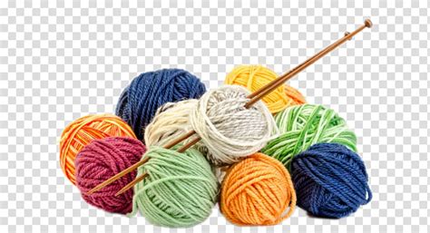 Knitting Clipart Blue Yarn Knitting Blue Yarn Transparent Free For