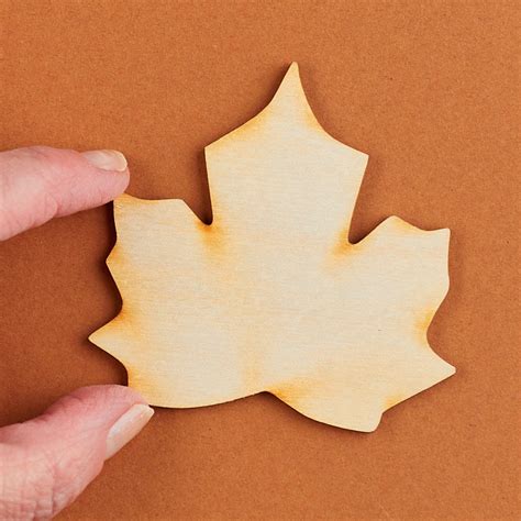 Unfinished Wood Maple Leaf Cutout All Wood Cutouts Wood Crafts