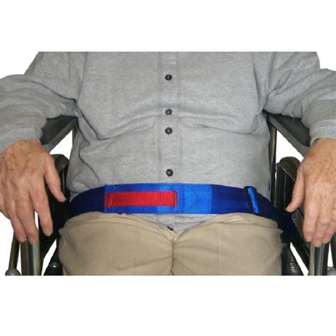 Safe T Mate Wheelchair Alarmed Safety Belt Self Release Lap Belt