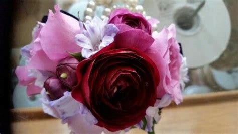 From bridal bouquets to table centrepieces and church pink wedding flower bouquet, bridal bouquet, wedding flowers, add pic source on comment and we will update it. Plum ranunculs, lavender spray roses, hyacinth blooms ...