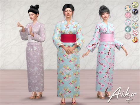 Aiko Yukata The Sims 4 Catalog