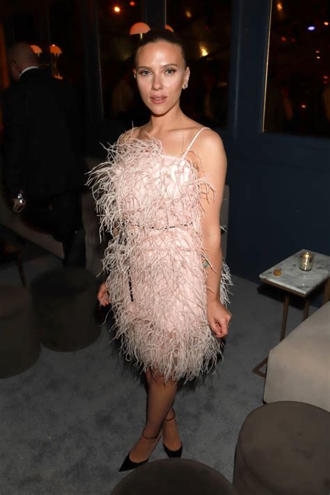 Scarlett Johansson At The 2020 Golden Globes Afterparty The Best