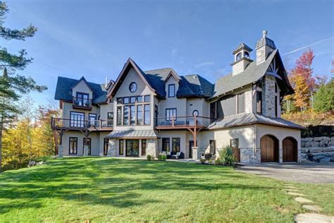 Fabulous Brand New Castle In The Sky Mont Tremblant Luxury At It S Best Mont Tremblant