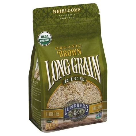 Lundberg Farms Organic Long Brown Rice 2 Lbs 6 Pack