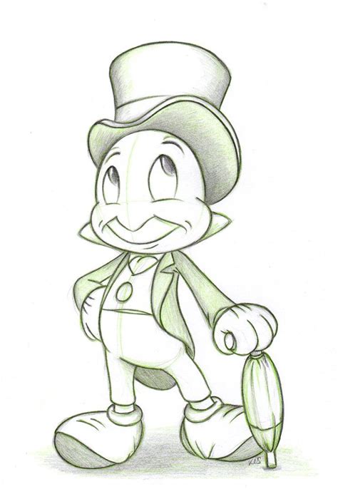 Presie Sketches Jiminy Disney Art Drawings Disney Drawings Sketches