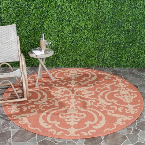 We've tested top options for a variety of different decor schemes and needs. Safavieh Courtyard Terracotta/Natural 6 ft. 7 in. x 6 ft ...