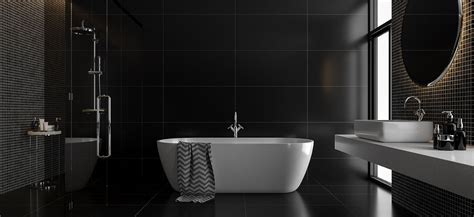 Black Bathrooms How To Incorporate The Darkest Shades In Stylish Ways