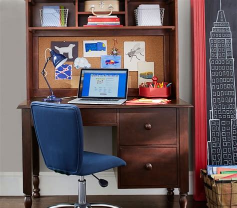 Buy online from our home decor products & accessories at the best prices. Catalina Storage Desk & Tall Hutch | Pottery Barn Kids