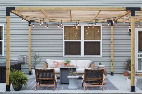 In stock at store today. How to Build a Modern Pergola with TOJA GRID - Pretty Real