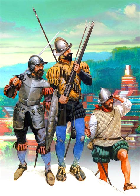 The Conquistadores In The New World Military Illustration History