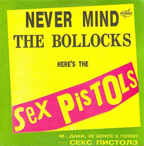 Sex Pistols Never Mind The Bollocks Heres The Sex Pistols 1993