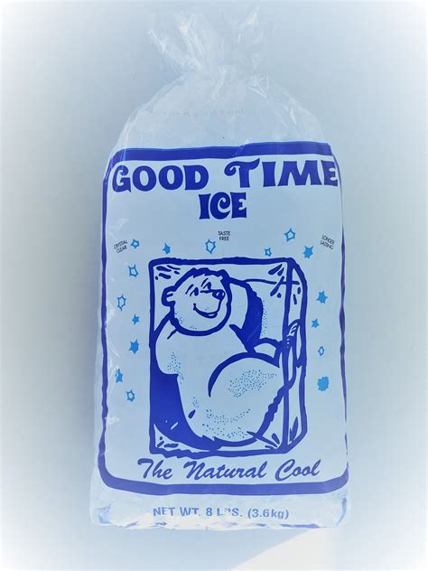 Reddy Ice Bag Of Traditional Cubed Ice 8 Lb
