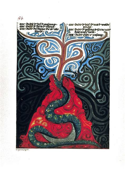 Image 54 In The Red Book By Carl Jung Red Books Carl Jung Mystical Art