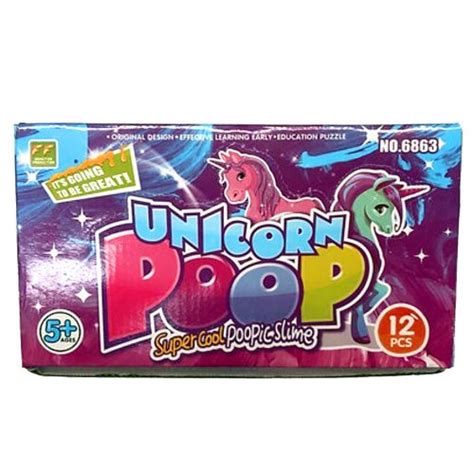 Wholesale Unicorn Poop Slime