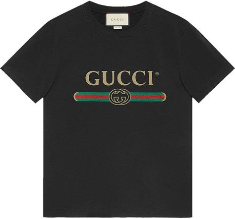 Gucci Gucci Print Washed T Shirt Farfetch Vintage Mens T Shirts