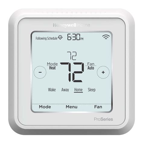 T6 Honeywell Thermostat Installation Manual