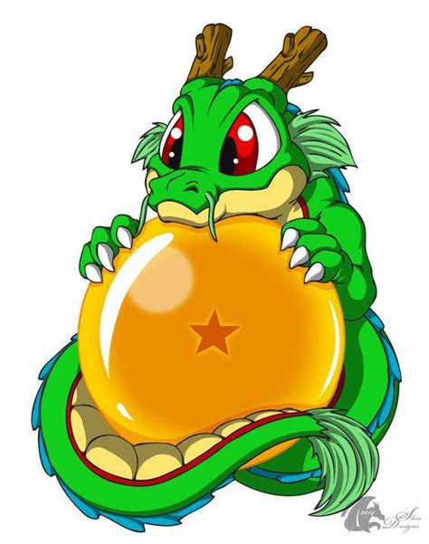 Epic gamer ink on instagram: cutie shenron with dragon ball | Chibi dragon, Dragon ball ...