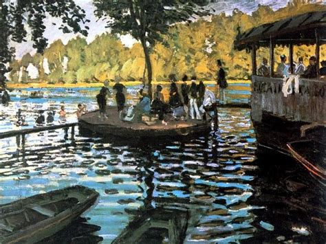 Bain à La Grenouillère 1869 Claude Monet Wikipédia Claude Monet