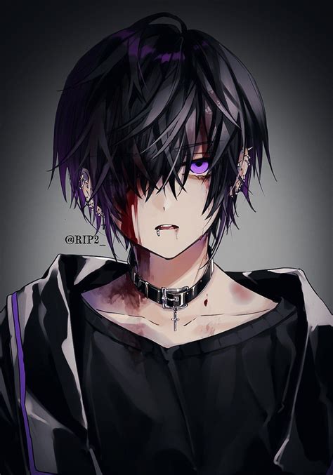 ♱黒野京♱ On Twitter Anime Demon Boy Evil Anime Cute Anime Guys