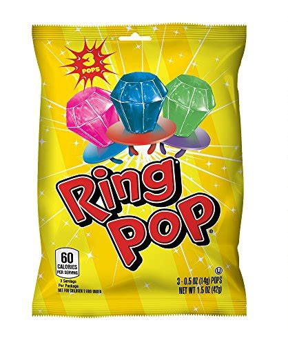 Ring Pop Individually Wrapped Bulk Variety Party Pack 50count Candy