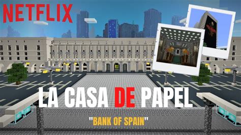 La Casa De Papel Bank Minecraft Map Images And Photos Finder