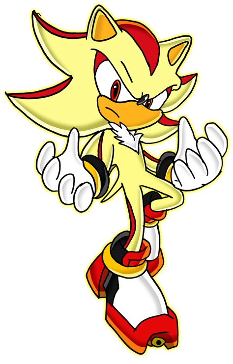 Super Shadow The Hedgehog By Tails19950 On Deviantart