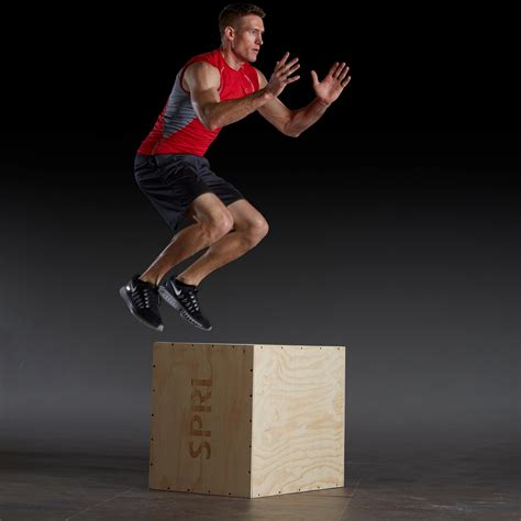 Spri Wooden Plyo Jumping Box Sports And Outdoors