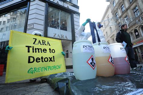 Fast fashion retailers churn out new designs every week because more clothing lines mean more profit. Chemicals In Fast Fashion Revealed in Greenpeace's 'Toxic ...
