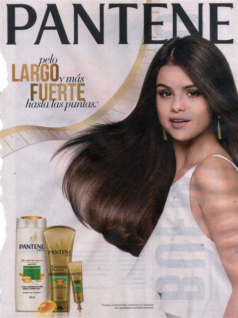 Selena Gomez Pantene Prov Round Girls Long Hair Advertising Bts Babes Storage