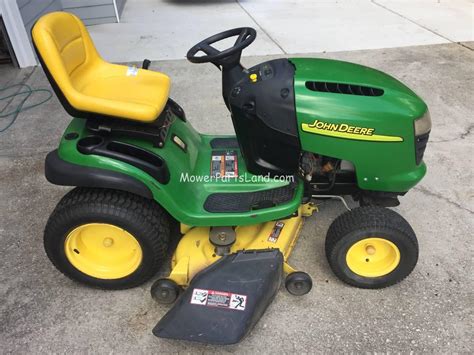 John Deere L120 Lawn Tractor Review And Specs Tractor 44 Off