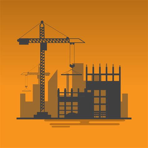 Building Construction Vector Free Download Construction Clipart Free