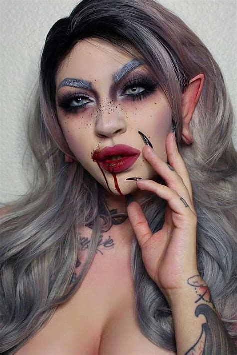 Glam And Sexy Vampire Makeup Ideas