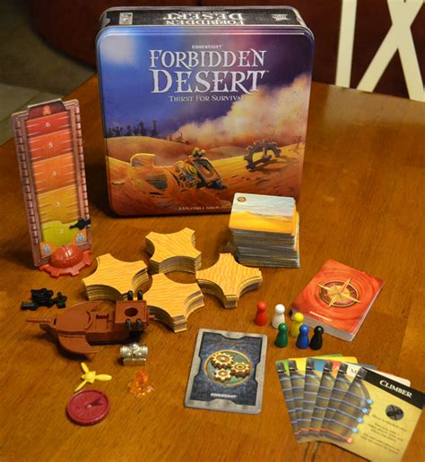 My favorite game play mechanic in forbidden desert is how the board is always changing. The Board Game Family Forbidden Desert - more cooperative ...