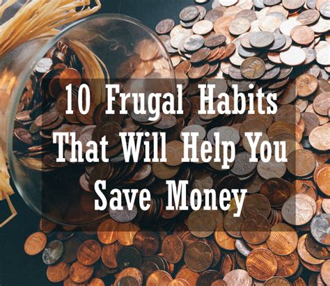 10 Frugal Habits That Will Help You Save Money Moms Frugal