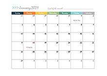 There are so many events and deadlines to ke. Free Downloadable 2021 Word Calendar / Microsoft Word ...