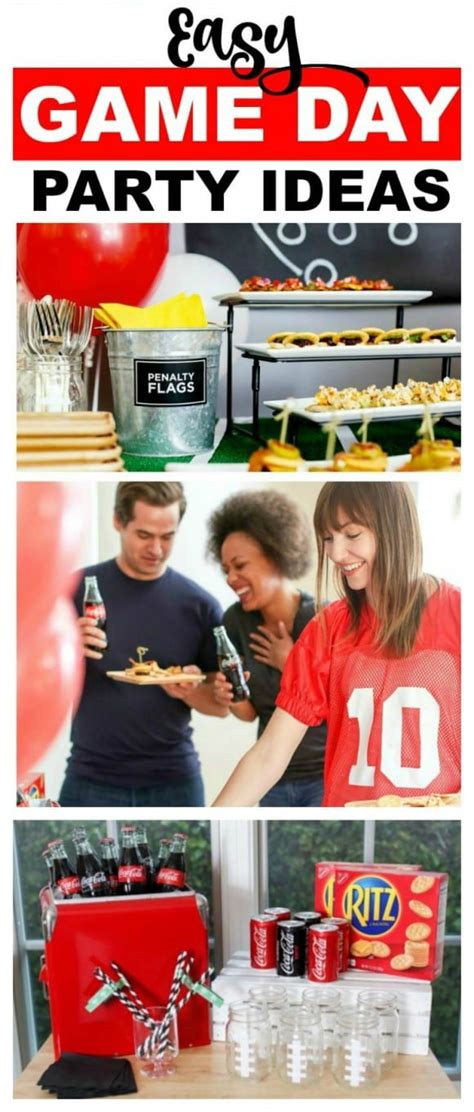 5 Tips For Throwing An Awesome Game Day Party Catch My Party