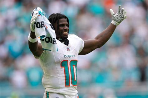 Miami Dolphins Star Tyreek Hill Expects To Have 250 Receiving Yards Vs Kansas City Chiefs