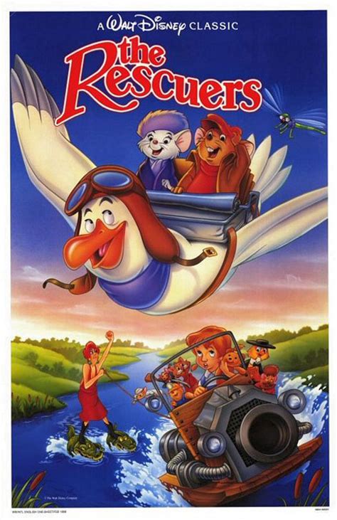 The Rescuers 1977 Poster 1 Trailer Addict
