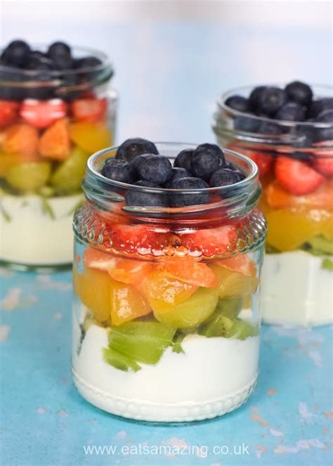 Rainbow Fruit Salad Jars Recipe Eats Amazing