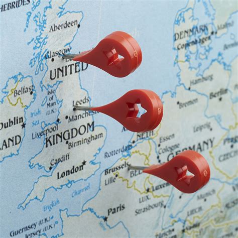 44 trendy travel map pins cork boards. Map Marker Push Pins - The Green Head