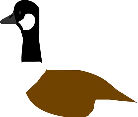 Goose clipart canada goose, Goose canada goose Transparent 