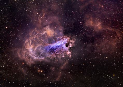 Amateur Astronomer Captures Magnificent View Of Many Named Omega Nebula