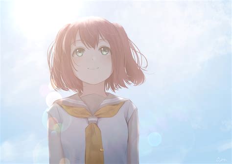 Love Live Sunshine Anime Girl School Dress Wallpaperhd Anime