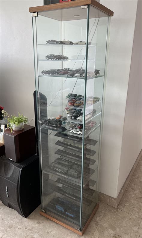 Ikea Detolf Glass Door Cabinet Furniture And Home Living Furniture Shelves Cabinets And Racks On